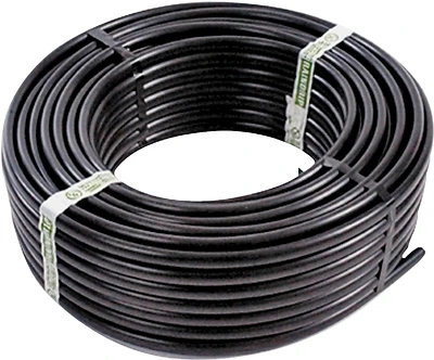 Raindrip 052010P Drip Irrigation Tubing, 1/2-In. x 100 Ft., Black