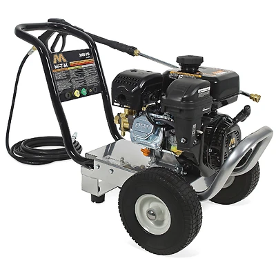 Pressure Washer, 212cc Horizontal Gas Engine, 3000-PSI, 2.3 GPM