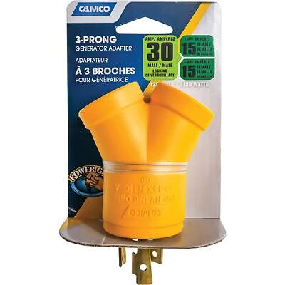 3-Prong RV Generator Adapter