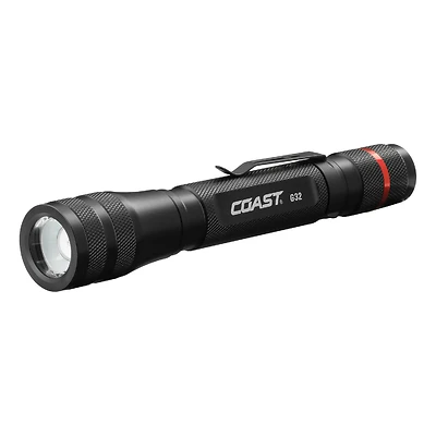 Coast G32 20484 LED Focusing Flashlight, 355 Lumens, AA Battery