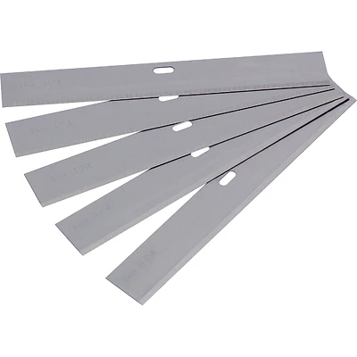 Razor Blades, 4 In., 5-Pk.