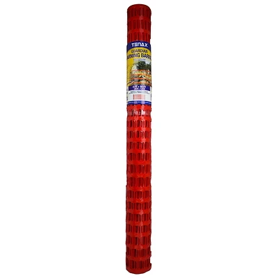 Tenax 82099904 Guardian Polyethylene Safety Fence, Orange, 4 Ft. x 50 Ft.