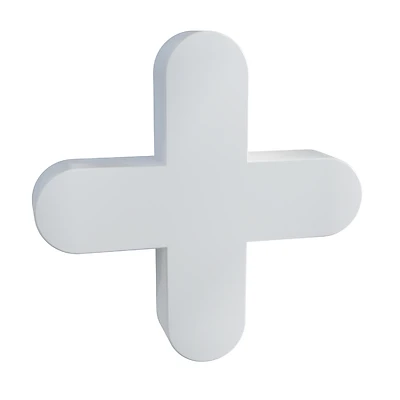 QEP 10336 Traditional Flexible Tile Spacer, 0.11 in Thick, Plastic, White
