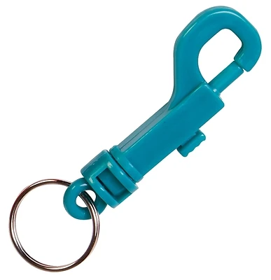 Hy-Ko KC171 Key Snap with Split Ring, Narrow Plastic