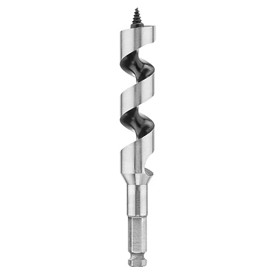 Power Ship Auger Drill Bit, 1-1/8 x 6 In.