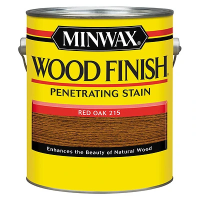Wood Finish Penetrating Stain, Red Oak, 1-Gallon