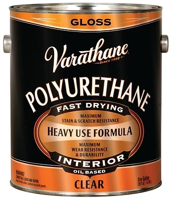 Polyurethane, Oil-Based, Interior, Gloss, 1-Gallon