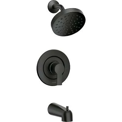 Rinza 1-handle Posi-temp Tub & Shower Faucet 82628bl, Matte Black, 1.75 Gpm