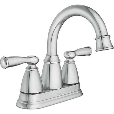 Banbury 2-Handle High-Arc Bathroom Faucet, Chrome