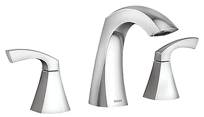 Lindor 2-Handle, High-Arc Bathroom Faucet, Chrome