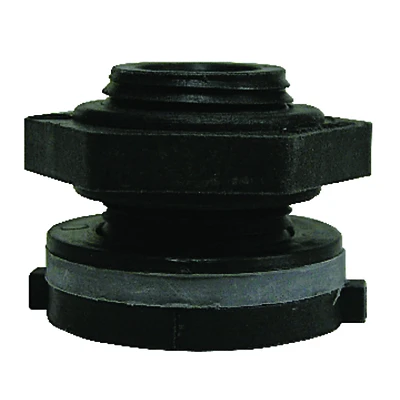 1/2 In. Bulkhead Adapter, Model Tf12pe, Poly-alloy, Female-male Connection