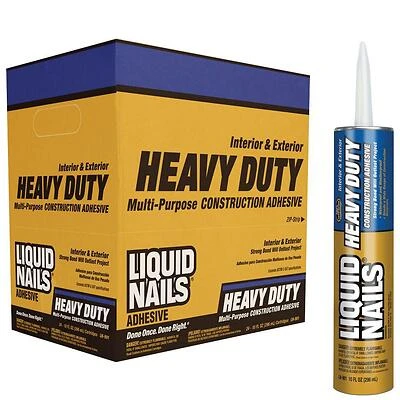 Liquid Nails LNP-901 Heavy-Duty Construction Adhesive, Tan, 28 oz.