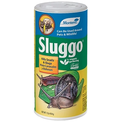 Monterey LG6515 Sluggo Slug and Snail Killer Pellets, 1 Lb.