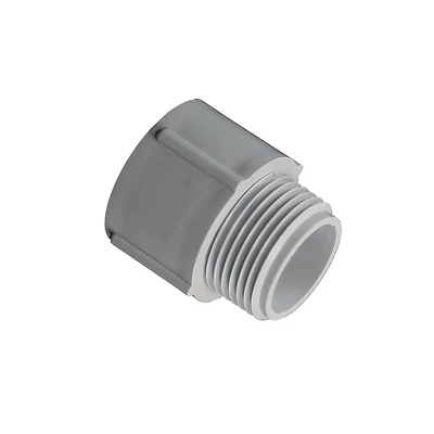 1/2 In. Diameter Pvc Male Adapter For Schedule 40 And 80 Conduit