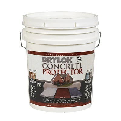 Clear Concrete Sealer Protector, 5 Gallon With Saltlok Technology