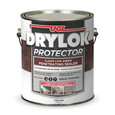 Drylok 29913 Concrete Protector, Latex, Satin, 1 Gallon
