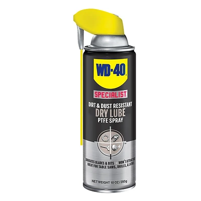 WD-40 300059 Specialist Dry Lube with PTFE, 10 oz.