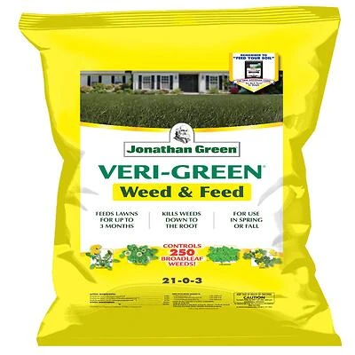 Jonathan Green 16003 Weed & Feed Lawn Fertilizer, 21-0-3, 45 lb