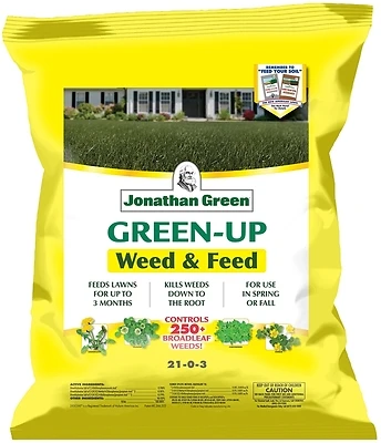 Jonathan Green Veri-Green J20 Weed & Feed Lawn Fertilizer, 5,000 Sq. Ft.