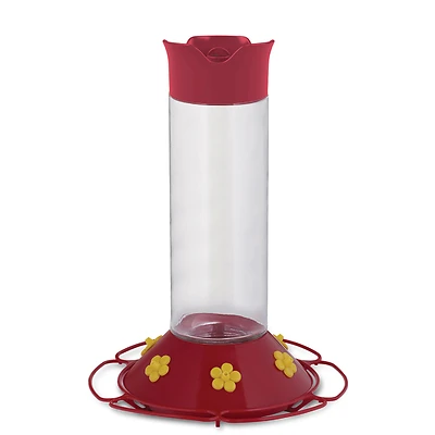 Perky-Pet 209B Glass Hummingbird Feeder, 30 oz, 6 Ports