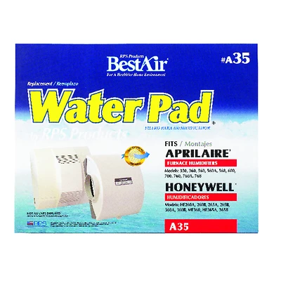 BestAir A35 Furnace Humidifier Water Pad, Metal
