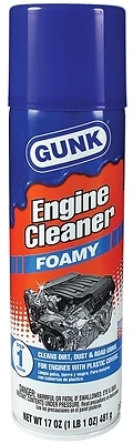 Gunk FEB1 Foamy Engine Brite Engine Degreaser, 17oz.