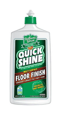 Holloway House Quick Shine Multi-Surface Floor Finish, 27 oz.