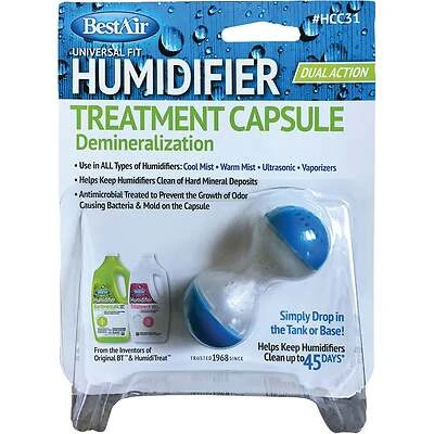 Bestair HCC31 Humidifier Cleaner Capsule, Water Treatment