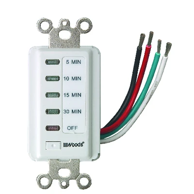 In-Wall 30-Minute Digital Countdown Timer