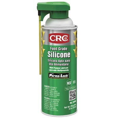 CRC 03040 Food-Grade Silicone Lubricant Spray, 16 oz