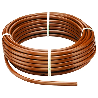 Rain Bird ET63-100S Emitter Drip Tubing, 1/2 In. X 100 Ft., Brown