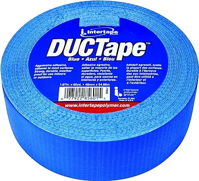 Intertape Polymer Group 20C-BL2 Duct Tape, Blue, 1.88 In. x 60 Yd.