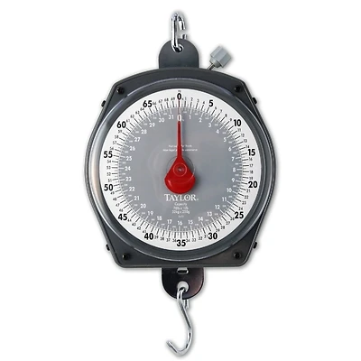 Industrial Hanging Scale, Dial, 70-Lb. Capacity