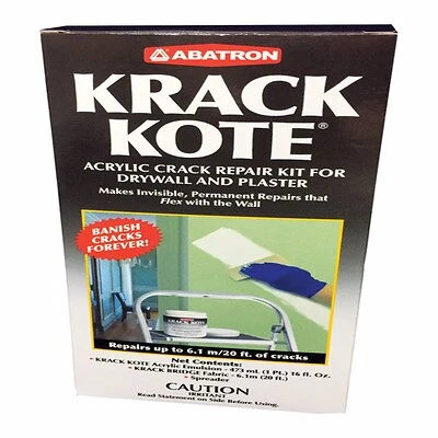 Krack Kote, Plaster & Drywall Repair Kit, 16-oz.