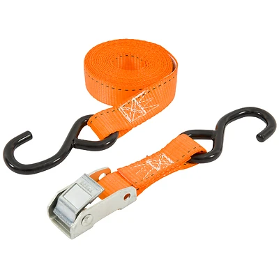Keeper 05110 Cam Buckle Tie-Down, 1 In. x 10 Ft., Orange