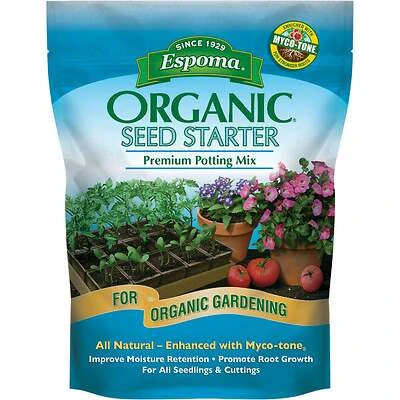 Espoma SS8 Organic Seed Starter Potting Mix, 8 Qt.