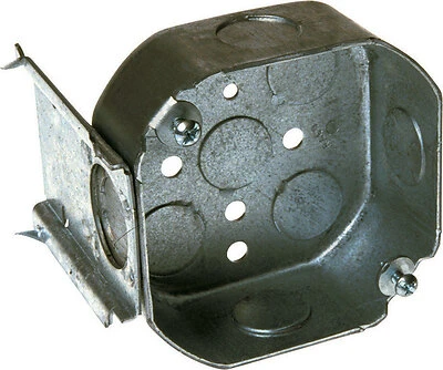 BOX OCT W/BRACKET MET 164