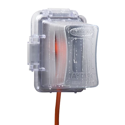 Single Gang Vertical/horizontal Mount Polycarbonate Clear Deep In-use Outdoor Outlet Cover