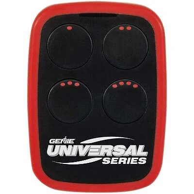 Genie 40657R Red 4-Button Universal Garage Door & Gate Remote