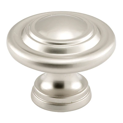 Prime-Line N 7372 Bi-Fold Door Knob, Satin Nickel, 1-11/16 In.