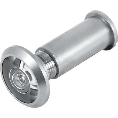 Defender Security U 10348 Door Viewer, 200 Degree, Satin Nickel Brass, 9/16 In.