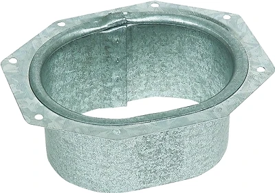 Gutter Drop Outlet, Galvanized, 2 x 3 In.