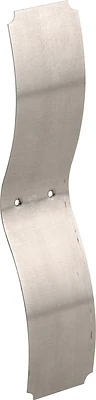 Side Mount Wood Window Sash Spring, Chrome Plated Steel, 2-Pk.