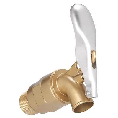 VDBZSCL4B Drum Barrel Faucet, Brass - 0.75 in.