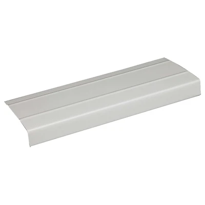 8 In. W X 12 Ft. L White Aluminum Fascia Trim - Model 77104
