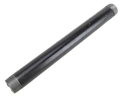 1/4 Inch X 3 Inch Black Iron Nipple Pipe Fitting