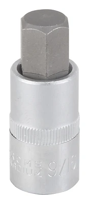 9/16 Inch 1/2 Drive Hex Bit Socket Model 3506012213