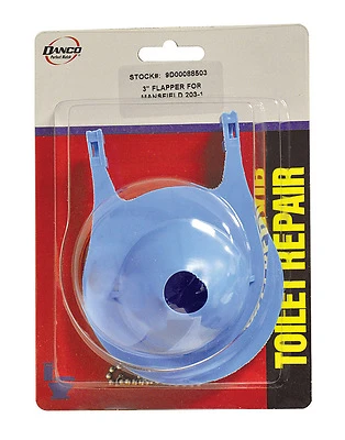 9d00088503 Toilet Flapper Blue Rubber For Mansfield Models