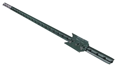 CMC TP125PGN065 T-Post, 6.5 Ft., Steel, Green/White