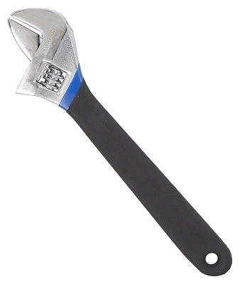 Vulcan Adjustable Wrench, 12 in., 1.04 in. Jaw, Chrome Vanadium